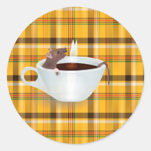 コーヒーマウス ラウンドシール