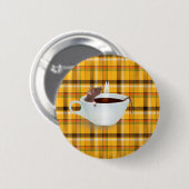 コーヒーマウス 缶バッジ (正面&裏面)