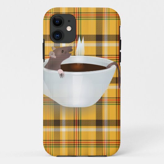 コーヒーマウス Case-Mate iPhoneケース (裏面)
