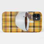 コーヒーマウス Case-Mate iPhoneケース (裏面(横))