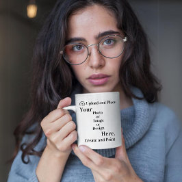 コーヒーマグあなたのデザインまたは写真のアップロード コーヒーマグカップ