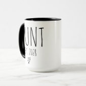 コーヒーマグおばさん | カスタムクールおば誕生日 マグカップ (正面左)