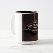 コーヒーマグがないと機能しない ツートーンマグカップ (正面左)