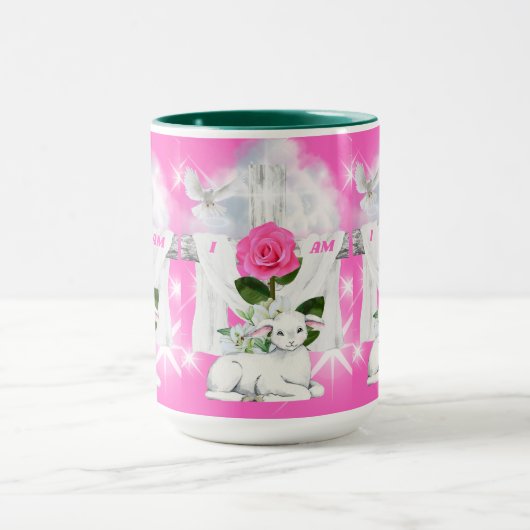 コーヒーマグが上がった マグカップ (中央)