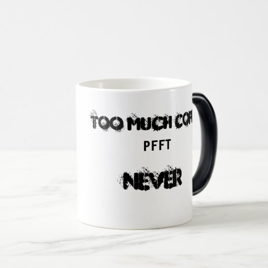 コーヒーマグが多すぎる モーフィングマグカップ (正面右)