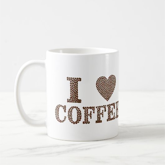 コーヒーマグが大好き コーヒーマグカップ (左)