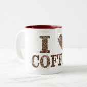 コーヒーマグが大好き ツートーンマグカップ (正面左)