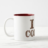 コーヒーマグが大好き ツートーンマグカップ (左)