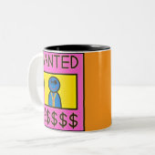 コーヒーマグが欲しい！ ツートーンマグカップ (正面左)