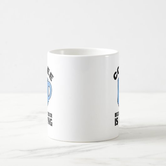 コーヒーマグが間違っているたおもしろいめコーヒー コーヒーマグカップ (中央)