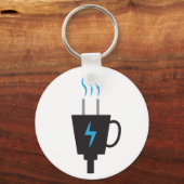 コーヒーマグで動く キーホルダー (正面)