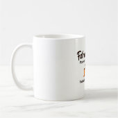 コーヒーマグで燃料を供給した父親 – おもしろいパパプレゼント コーヒーマグカップ (左)