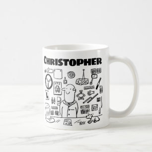 コーヒーマグという名前の自動車部品小売業者への贈り物 コーヒーマグカップ