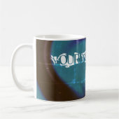 コーヒーマグとカラフルスマッジデザイン コーヒーマグカップ (左)