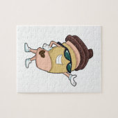 コーヒーマグとサングラス ジグソーパズル (横)