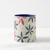 コーヒーマグとフローラデザイン マグカップ (中央)