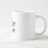 コーヒーマグとラベル ジャンボコーヒーマグカップ (右)