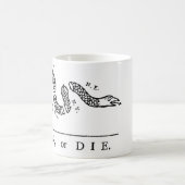 コーヒーマグに参加する、または死ぬ コーヒーマグカップ (中央)