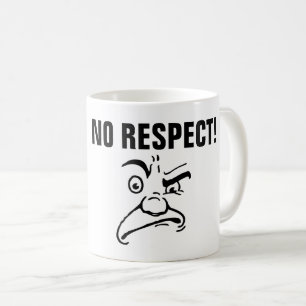 コーヒーマグに敬意を払わない コーヒーマグカップ