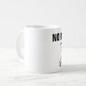 コーヒーマグに敬意を払わない コーヒーマグカップ (正面左)