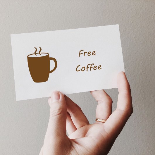 コーヒーマグのゴム印 ラバースタンプ