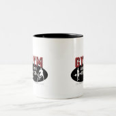 コーヒーマグのジムのモード – 強い毎日フィッツ ツートーンマグカップ (中央)