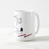 コーヒーマグのトーチテールラジオショーデザイン コーヒーマグカップ (正面右)