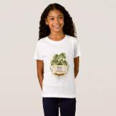 コーヒーマグのモンステラ | くつろぎボタニカル Tシャツ (正面フル)