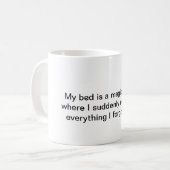 コーヒーマグのユーモア コーヒーマグカップ (正面左)