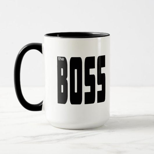 コーヒーマグのユーモア マグカップ (左)