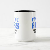 コーヒーマグのユーモア マグカップ (中央)