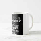 コーヒーマグの前後 コーヒーマグカップ (正面右)