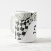 コーヒーマグの匂いを嗅ぐ コーヒーマグカップ (正面左)