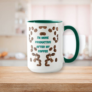 コーヒーマグの後で生産性が上がる マグカップ