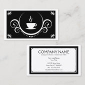 コーヒーマグの洗練さ 名刺 (正面/裏面)