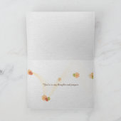 コーヒーマグの紅葉カード カード (内部)