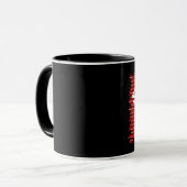 コーヒーマグをスケートするか死ぬ マグカップ (正面左)