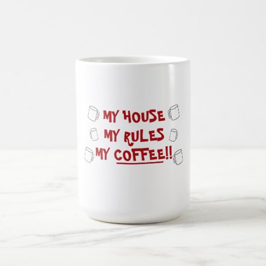 コーヒーマグをナイフで切る!!!マグ コーヒーマグカップ (中央)