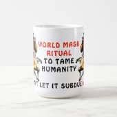 コーヒーマグをマスク コーヒーマグカップ (中央)