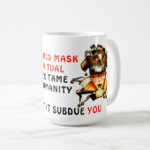 コーヒーマグをマスク コーヒーマグカップ (正面右)