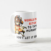 コーヒーマグをマスク コーヒーマグカップ (正面左)