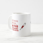 コーヒーマグを私に混ぜないで コーヒーマグカップ (正面左)