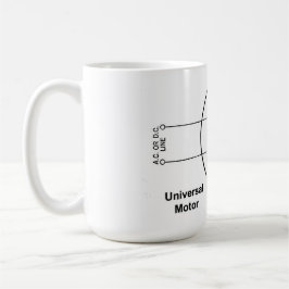 コーヒーマグカップのユニバーサルモーター図 コーヒーマグカップ