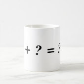 ! + ? = ?! コーヒーマグカップ (中央)