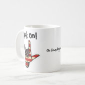 コーヒーマグカップ (正面左)