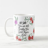 コーヒーマグカップ70歳の誕生日、誕生日マグカップ、ホットココア コーヒーマグカップ (左)