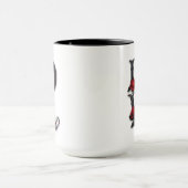 コーヒーマグカップ、ゴシック愛 マグカップ (中央)