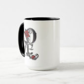 コーヒーマグカップ、ゴシック愛 マグカップ (正面左)