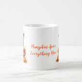 コーヒーマグカボチャのスパイス コーヒーマグカップ (中央)