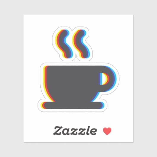コーヒーマググリッチ シール (シート)